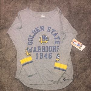 NBA Golden State Warriors long sleeve T-shirt